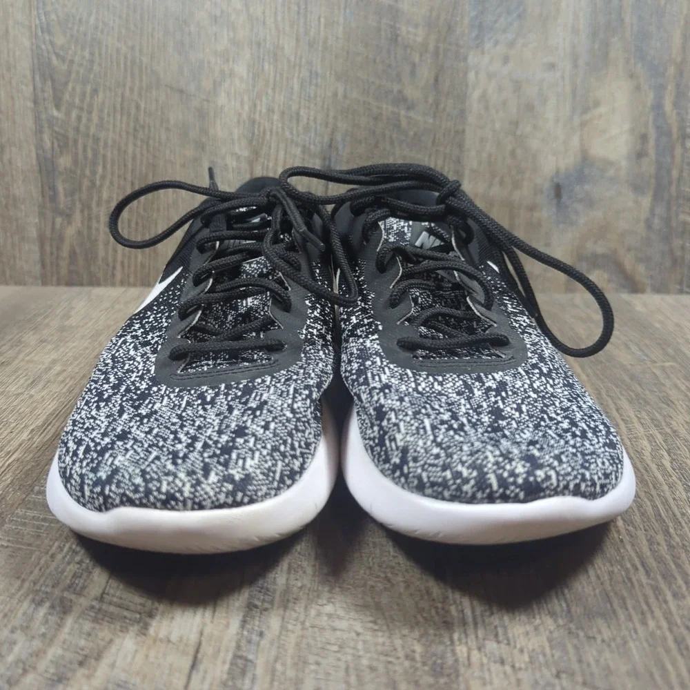 Nike Women's Size 7 Flex Contact Oreo 908995-002 Black Running Shoes Sneakers
